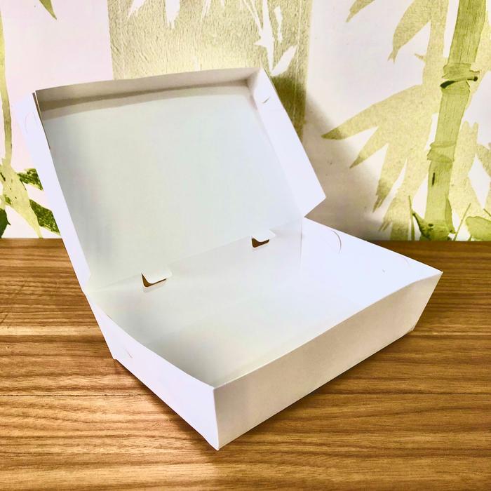 Gambar PAPER LUNCH BOX SIZE L BAHAN IVORY MODEL LIPAT SENDIRI dari NichoStore undefined Tokopedia