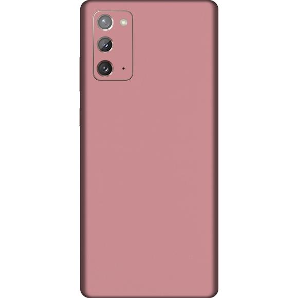 Gambar Skin / Garskin Samsung Galaxy Note20 / Note 20 (6.7") Exacoat - Blush Pink, Cut-Back Only dari unomax undefined Tokopedia