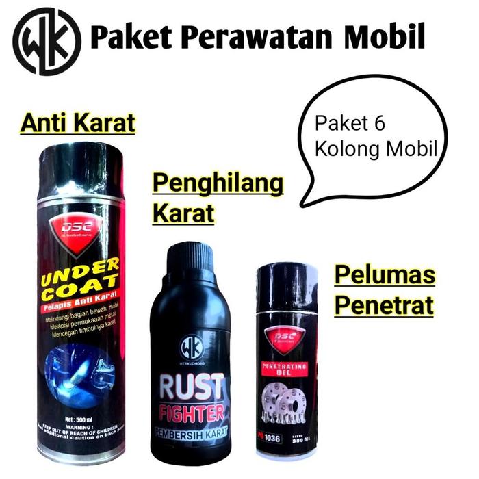 Gambar Paket Perawatan Mobil WK Lengkap / Pengkilap Body Mobil Putih Merah - PAKET 6 KOLONG dari Cling Otomotif undefined Tokopedia