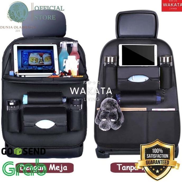 Gambar [New] Carzo Smart Seat Car Seat Organizer Tas Belakang Jok Mobil Do - Hitam, Tanpa Meja dari baik15161 undefined Tokopedia