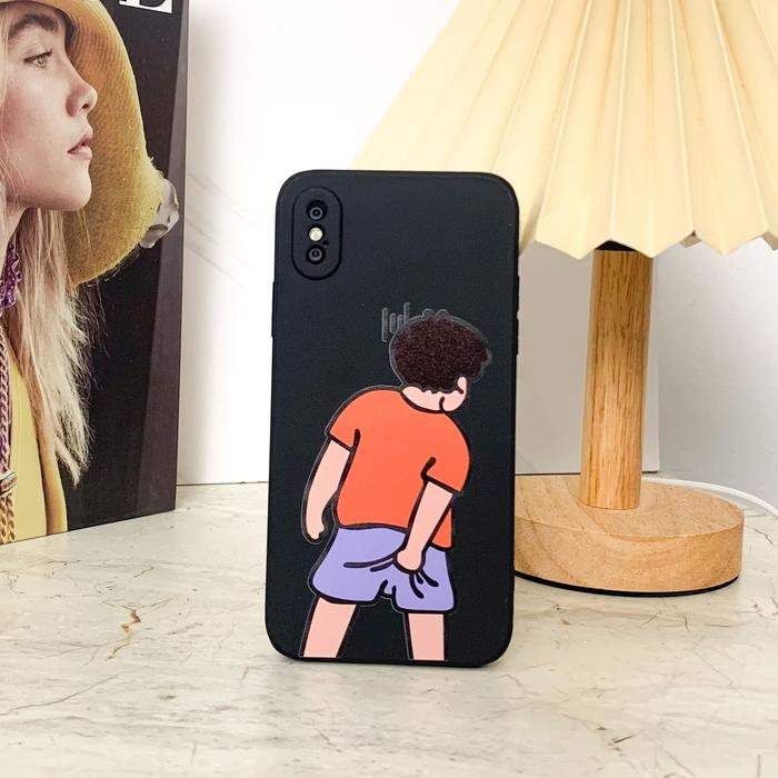 Gambar I.Case_Store Flat Straight Soft Case Cowo Cewe Couple for iphone(1) - cowo, 11 PRO MAX dari icase_store undefined Tokopedia