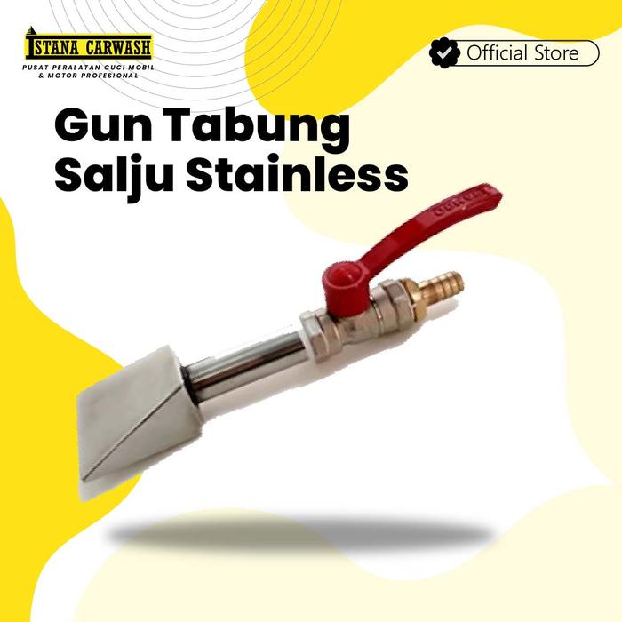 Gambar Tabung Salju Cuci Mobil / Tangki Snow Wash Jumbo Stainless 201 Ikame - tabung - spare part dari Istanacarwash_NEW undefined Tokopedia
