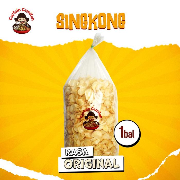 Gambar Keripik Singkong Original 1 Bal 4kg Keripik Singkong Asin Gurih Renyah - Original dari adhean store undefined Tokopedia