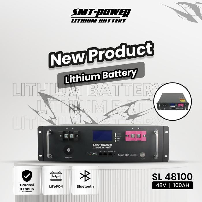 Gambar Battery lithium 48v 100ah-SL48100 - 51.2V 100AH samoto baterai lithium dari BorneoMP Store undefined Tokopedia