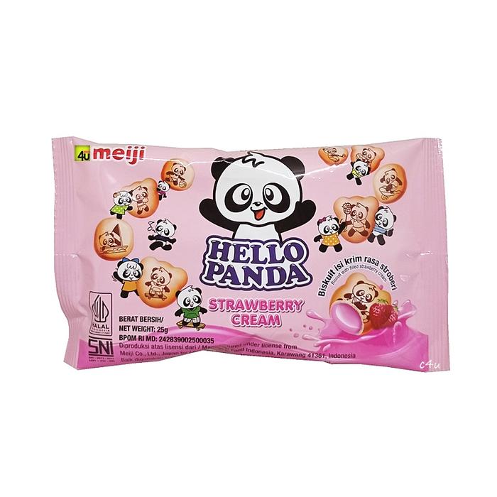 Gambar Hello Panda - Biskuit Isi Krim - Kemasan Sachet 25 gr - Strawberry dari cemilan4u undefined Tokopedia
