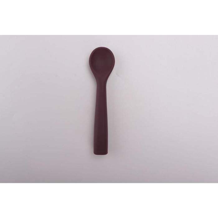 Gambar New Product Bebewawa Bw005-1 Baby Silicone Spoon - Sendok Makan Mpasi - Violet dari momolinier undefined Tokopedia