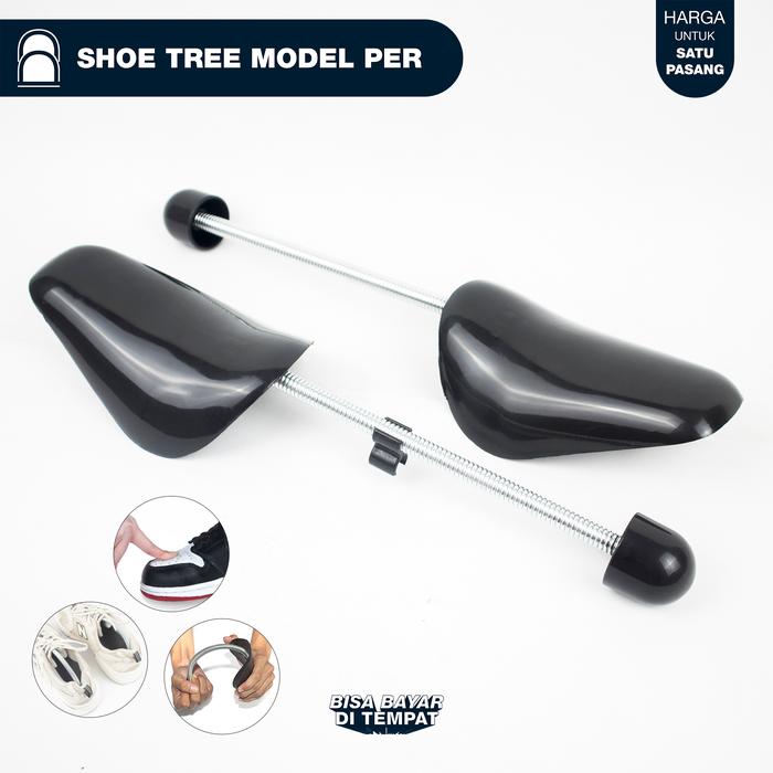 Gambar 1 Pasang Spring Shoe Tree Model Per - Catokan Saddle Sepatu FUTSAL dari Dishdash undefined Tokopedia