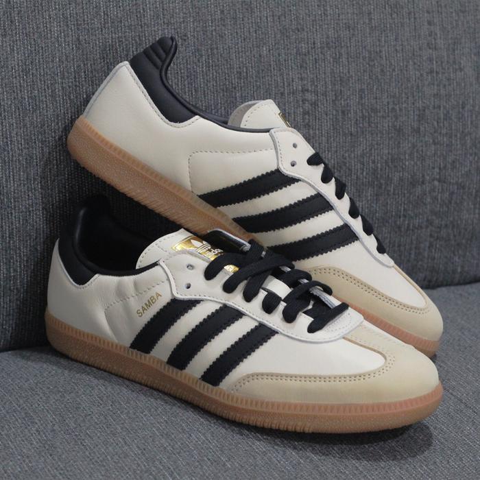 Jual Adidas Samba OG Cream White Sand Strata (W) 100% Authentic