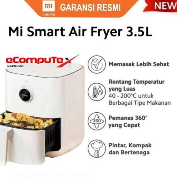 Gambar MI Smart Air Fryer Xiaomi 3.5L Lapisan Ganda Anti Lengket Resmi dari eCompuTex Distribusi undefined Tokopedia