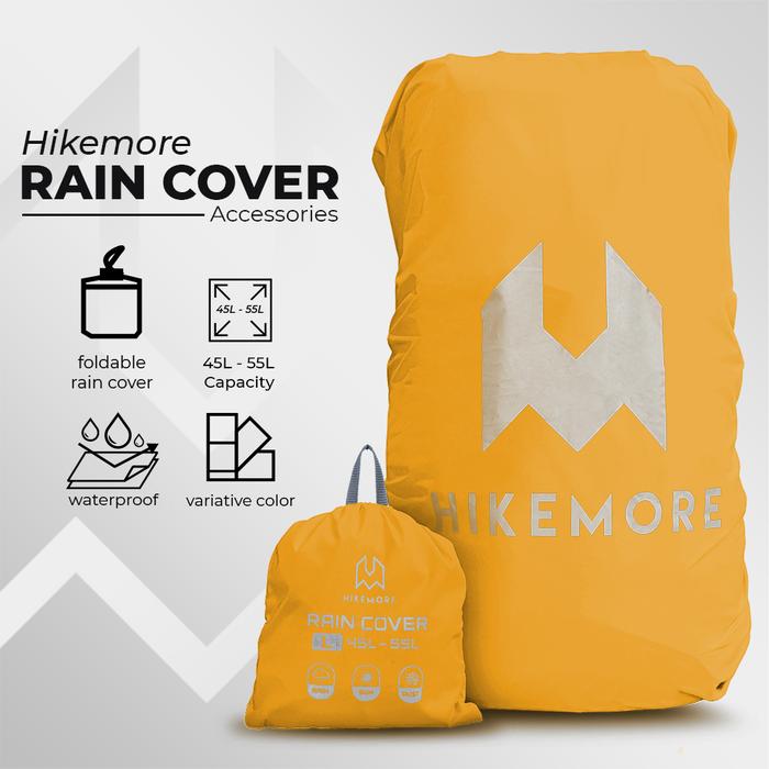 Gambar Hikemore Rain Cover Bag Outdoor 45-55L Series Terbaru Size L Bahan Waterproof Kuat Tidak Mudah Sobek Cocok untuk Tas Ransel Daypack Kantor Sekolah dan Keperluan Outdoor Camping - Mustard dari Riung Adventure Kota Administrasi Jakarta Barat Tokopedia