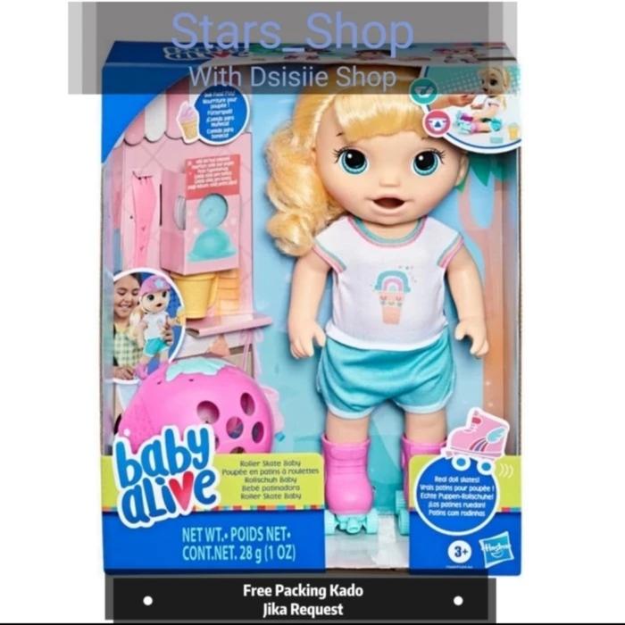 Baby Alive In A Box Baby Alive Crawl 'n Play Katie Kat Doll, Black