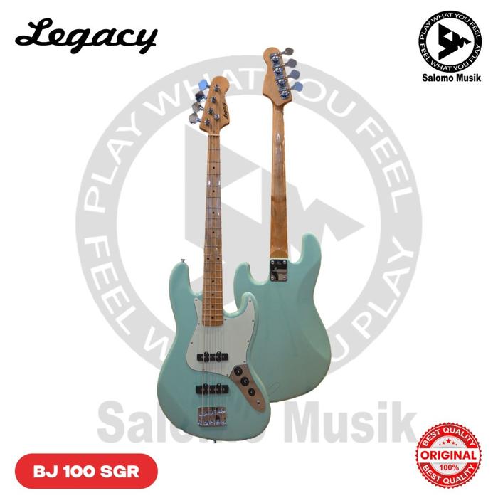 Gambar Bass Elektrik Legacy BJ100 4 String Original Varian Warna - BK dari Salomo Musik Galaxy undefined 4 Tokopedia