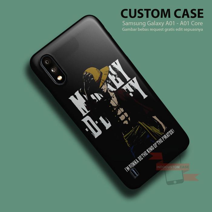 Gambar Casing Hard Case One Piece Luffy Zoro Samsung Galaxy A01 | A01 Core - Luffy 05 dari INDOCUSTOMCASE undefined Tokopedia