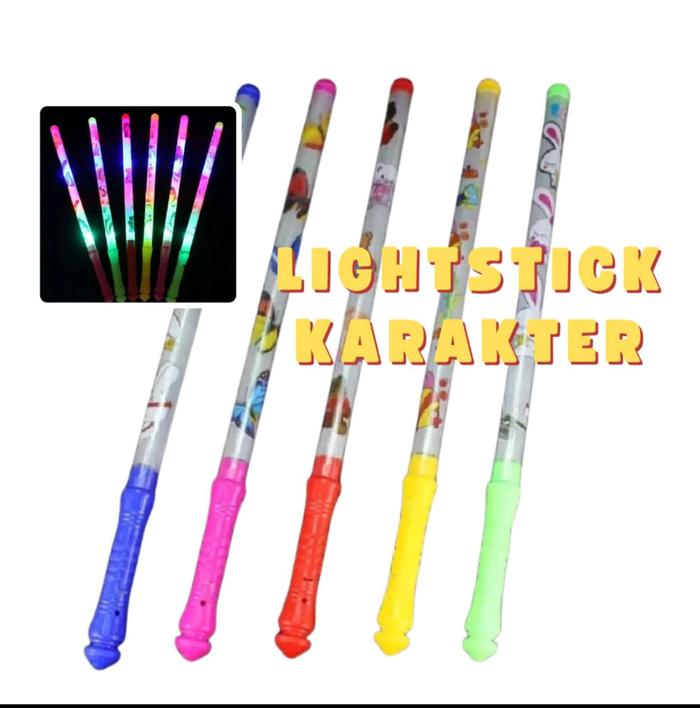 Gambar Stick Lampu Light Stick / Stick Party Led Lampu / Stick Konser UD - Karakter dari UD Belanja undefined Tokopedia