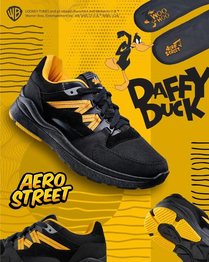 Gambar Aerostreet x Looney Tunes - Sepatu Bugs Lola Tasmania Road Sylvester - Daffy Duck, 42 dari Living Things. undefined Tokopedia