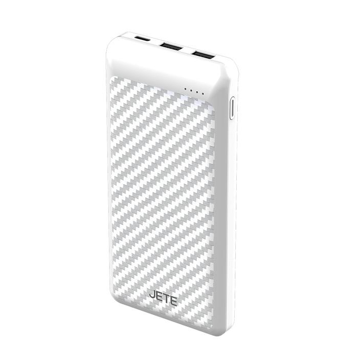 Gambar Powerbank JETE C10 10000mAh Dual Output - Garansi 2 Tahun - White dari Doran Wearable Authorized Store undefined Tokopedia