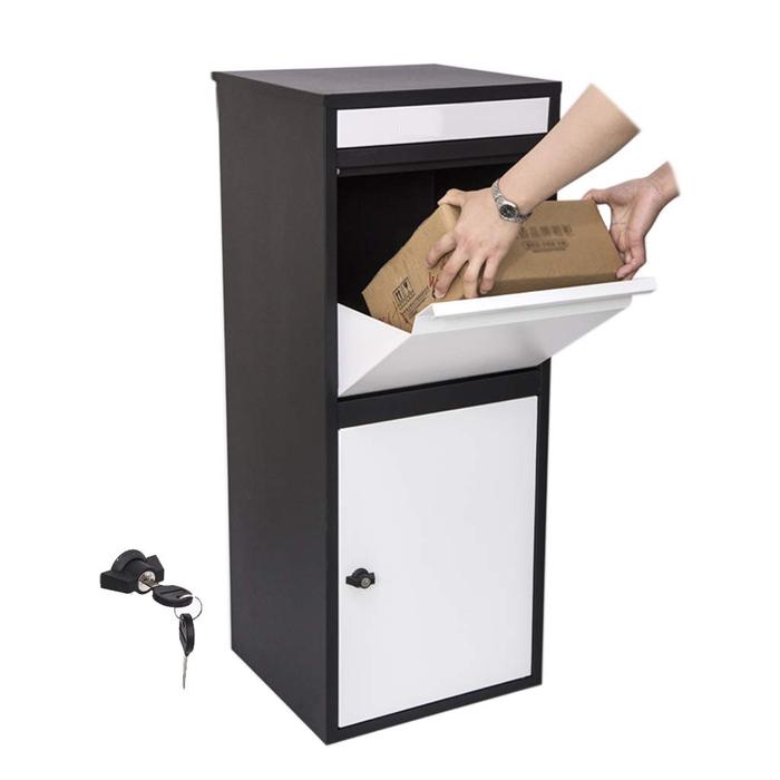 Gambar SMART PARCEL BOX PACKAGING.BAHAN FULL BESI - hitam putih, 40x40x120 dari RIMBAWOOD3 undefined Tokopedia