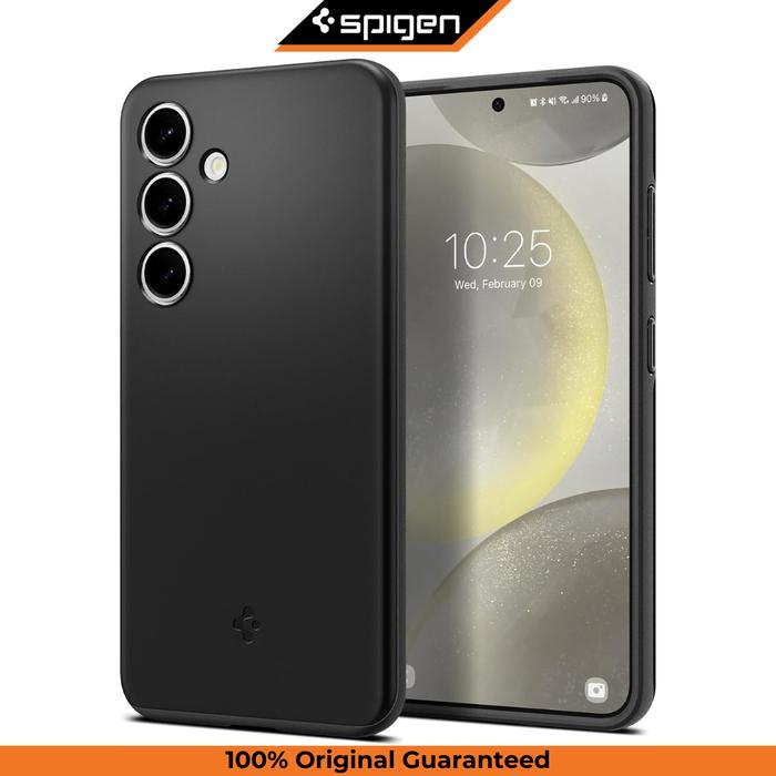 Gambar Case Samsung Galaxy S24 5G Spigen Thin Fit Slim Armor Casing Cover - Black dari Xperience Store undefined Tokopedia