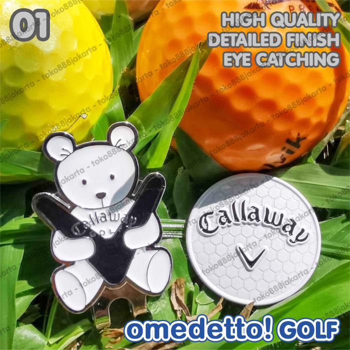 Gambar MAGNETIC GOLF BALL MARKER BRANDED WITH MAGNET HAT CLIP - NO. 01 dari TOKO 888 JAKARTA undefined Tokopedia