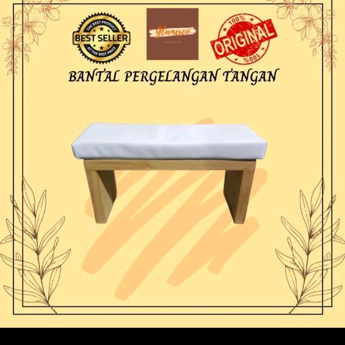 Gambar manicure hand rest cushion hand mat table, bantal/sandaran seni kuku - Putih dari LoVaLi shop jakarta_NEW undefined Tokopedia