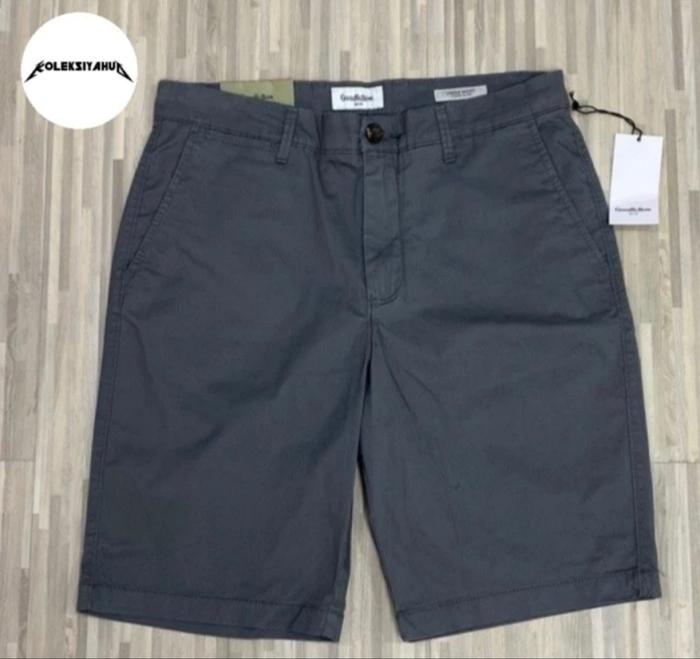 Gambar Original Good Fellow Short Chino Twill Pants - Abu-abu, 30 dari Koleksiyahudd undefined Tokopedia