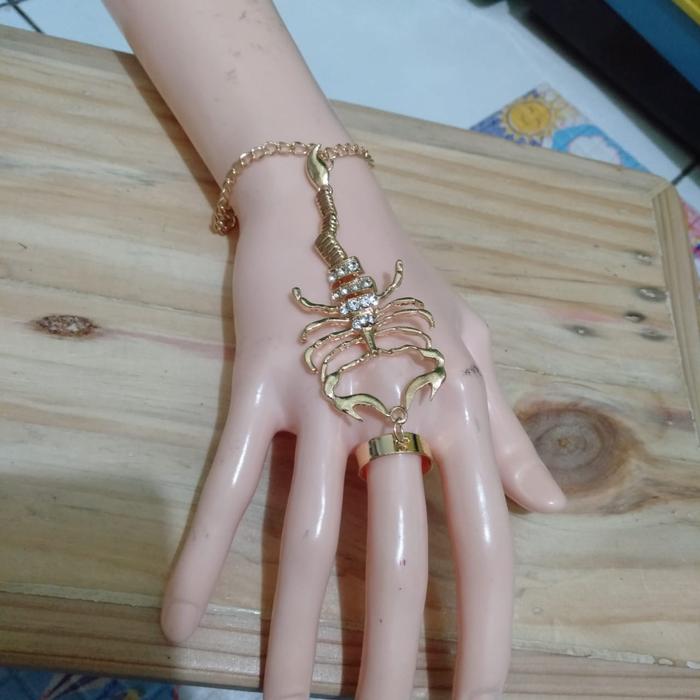 Gambar Gelang Cincin India Bentuk Kalajengking - Baru dari Kosmetik-Murah undefined 5 Tokopedia
