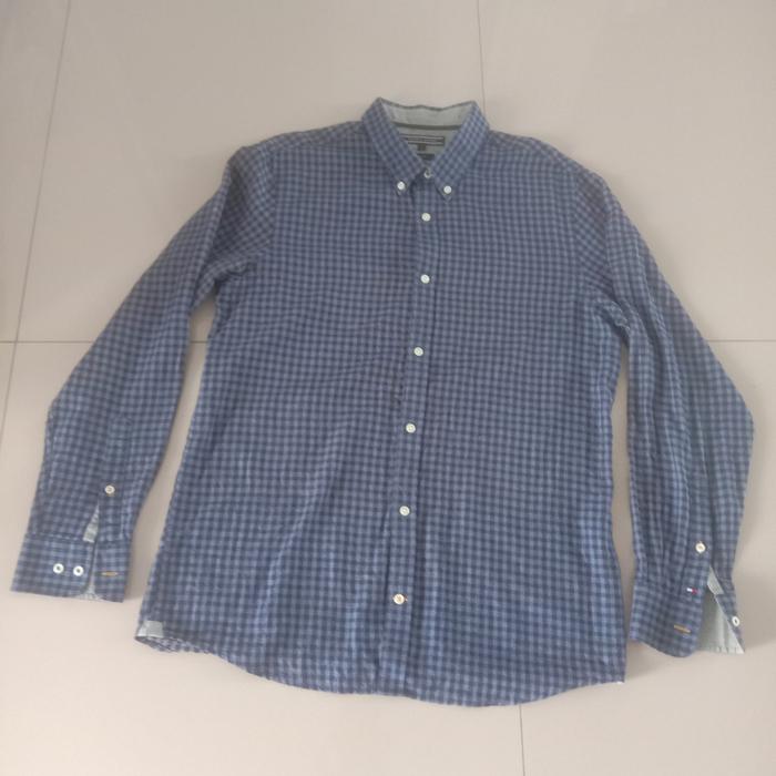 Gambar Kemeja Lengan Panjang TOMMY HILFIGER size L slim fit dari FadinaStore_NEW undefined Tokopedia