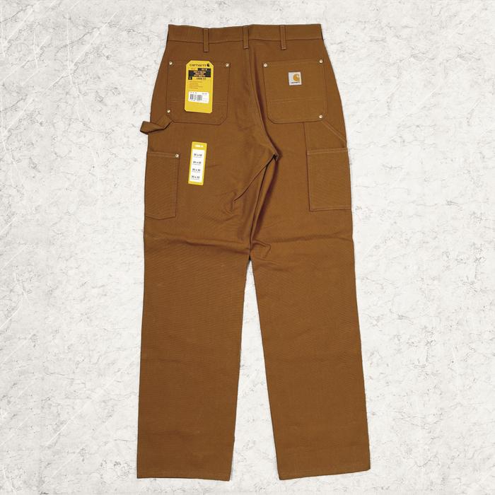 Gambar CARHARTT B01 LOOSE FIT FIRM DUCK DOUBLE-FRONT UTILITY WORK PANT BROWN - 29x30 dari Addiction.inc undefined Tokopedia