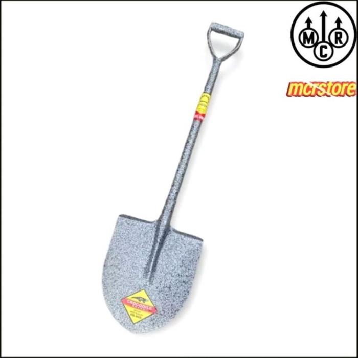 Gambar Sekop pasir ukuran besar full besi anti karat / sekop serbaguna ringan - Sekop bulat dari ERKAH FARM undefined Tokopedia