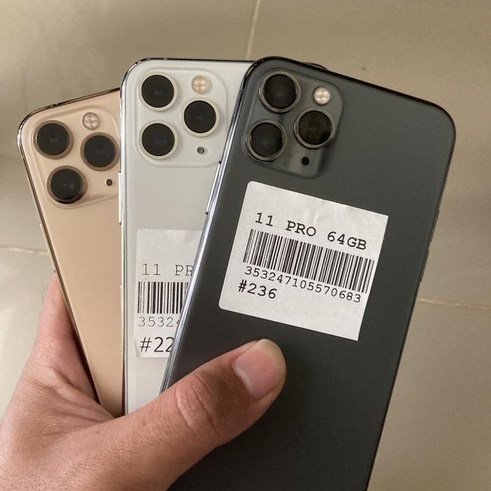 Gambar Iphone 11 pro 64gb second like new mulus grade A dari Killer phone undefined Tokopedia