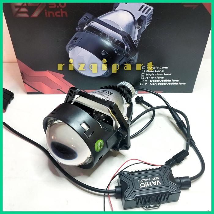 Gambar Vahid biled projie E7 | led projector 3 inch purple HD lens satuan - biled only, tanpa relay set dari QIQI VARIASI new undefined Tokopedia