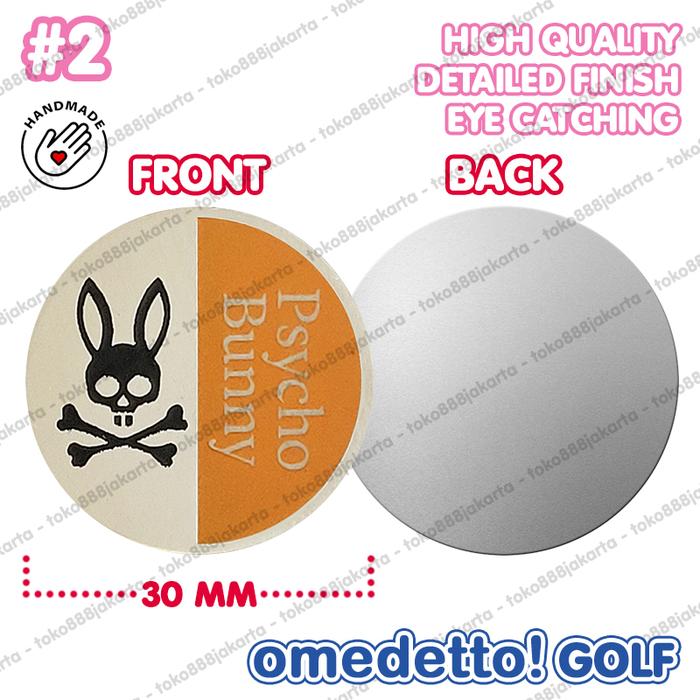 Gambar KELINCI GILA MAGNETIC GOLF BALL MARKER MAGNET WITH HAT CLIP OMEDETTO - NO. 03 dari TOKO 888 JAKARTA undefined 4 Tokopedia