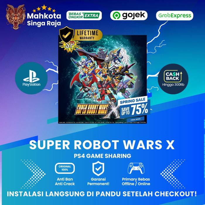 Gambar Super Robot Wars X - PS4 - PlayStation4 Game Sharing - Primary dari Mahkota Singa Raja undefined Tokopedia