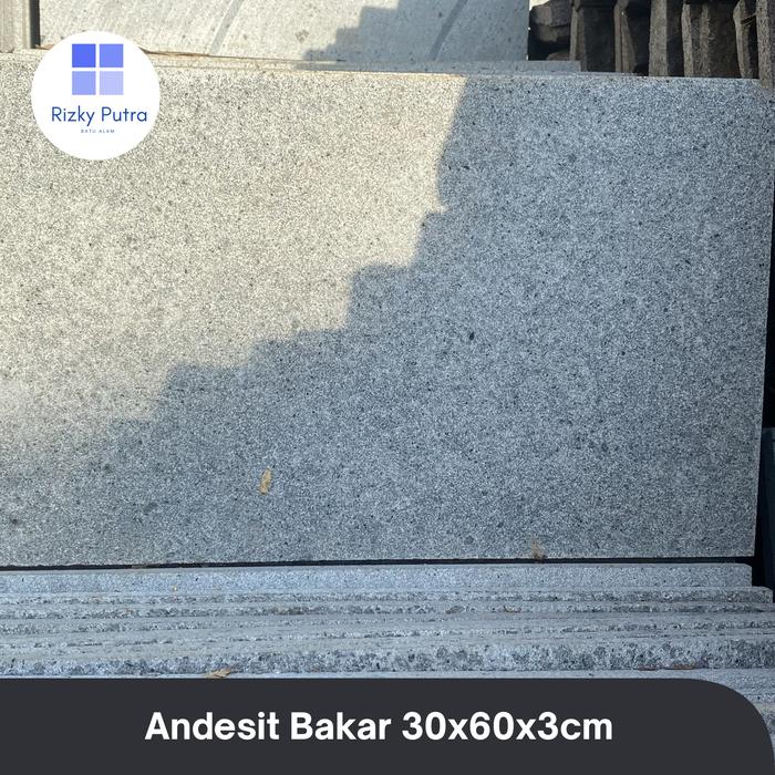 Jual Andesit Bakar 30x60 3cm - Kota Bandung - Batu Alam Rizky Putra ...