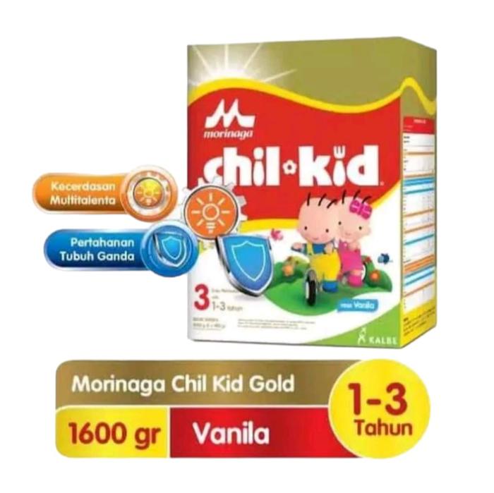 Gambar Morinaga Chil Kid  Susu Rasa Vanila dan Madu  1600 gr - 1600gr, Vanila dari Chika Barokah Shop undefined Tokopedia