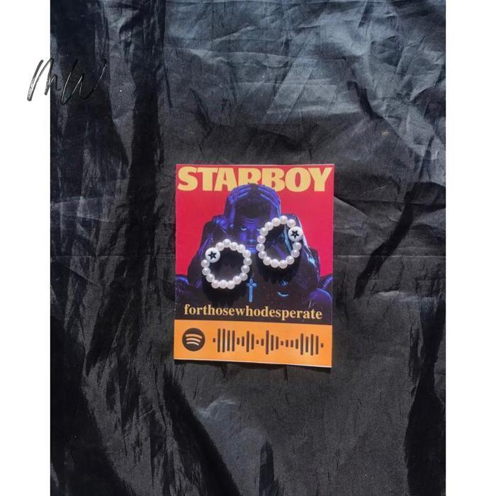 Gambar CINCIN BINTANG COUPLE STARBOY STARGIRL THE WEEKND Berkualitas - 2pcs ring dari mas Wellut undefined 2 Tokopedia