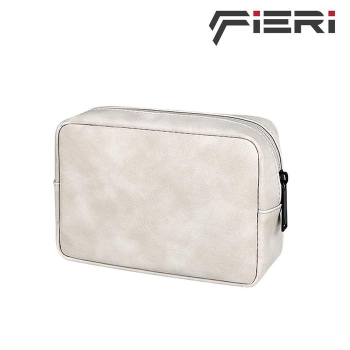 Gambar TAS POUCH GADGET AKSESORIS LAPTOP KABEL TRAVEL ORGANIZER WATERPROOF - Putih dari Toko Dayanna undefined Tokopedia
