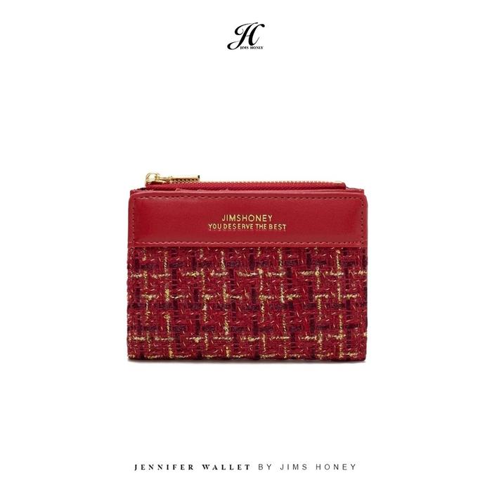Gambar JH JENNIFER WALLET - Dompet Lipat JIMS HONEY Ori JIMSHONEY Mini Wallet - RED dari JIMSHONEY STORE JAKARTA undefined Tokopedia