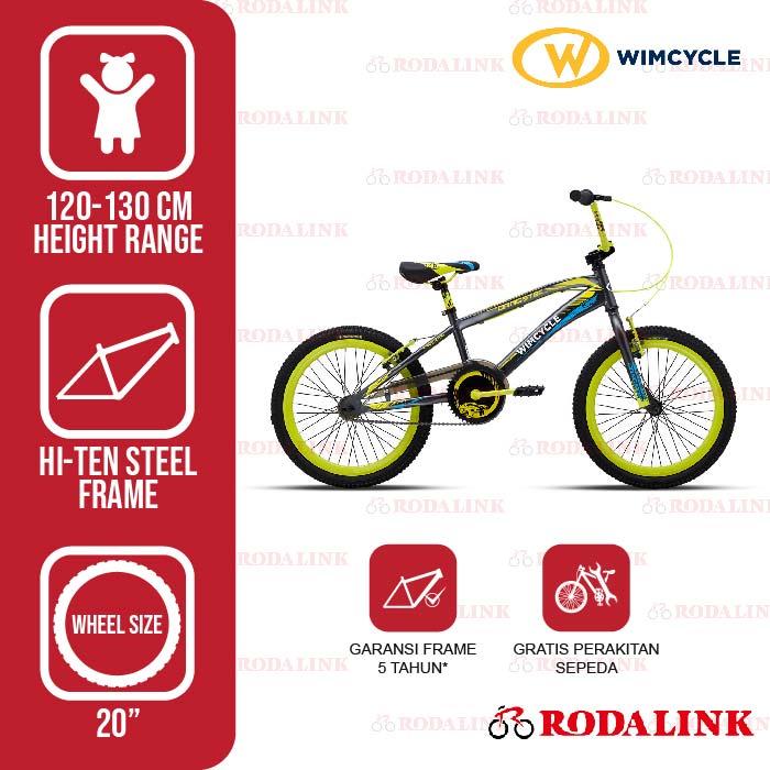 Gambar Wimcycle Sepeda Anak BMX Junior 20" Dragster dari Rodalink Indonesia undefined 5 Tokopedia