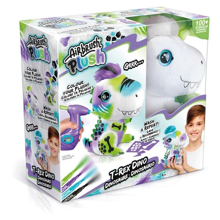 Gambar Canal Toys Airbrush Plush / Mainan Mewarnai Boneka Anak - Dinosaurus dari wanwostore undefined Tokopedia