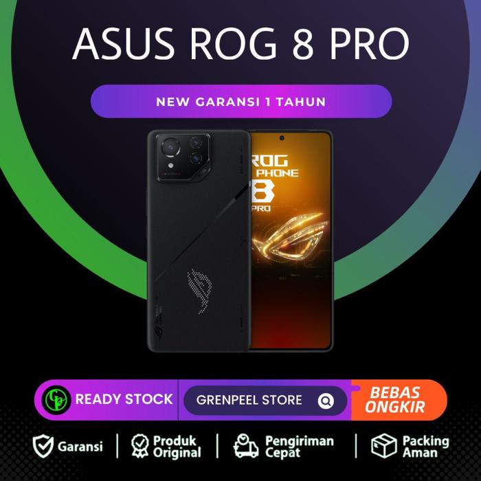 Gambar Asus ROG Phone 8 12GB - 256GB | ROG 8 Pro 512GB - 1TB Resmi - 12/256GB GRAY, RESMI dari Grenpeel Store undefined Tokopedia