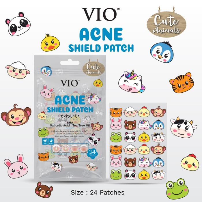 Gambar VIO ACNE SHIELD PATCH 24 PATCHES - ACNE PATCH VIO 24 PATCHES - HYDRO dari Toko Princess Accessories undefined Tokopedia