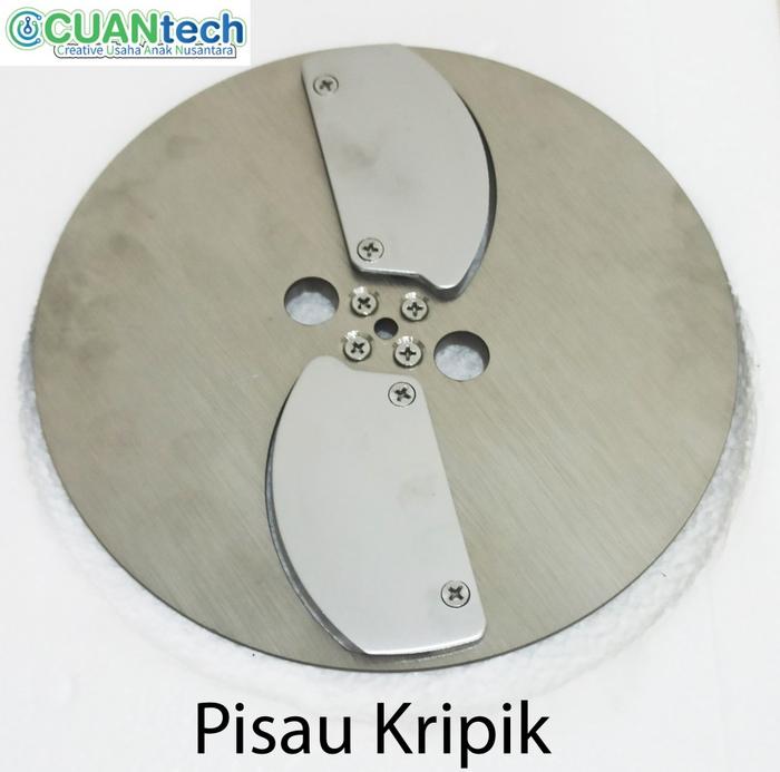 Gambar Mesin Pemotong Slice Dadu dan Stick Alat Pemotong Sayuran Serbaguna - pisau keripik dari Cuantech Machinery undefined Tokopedia
