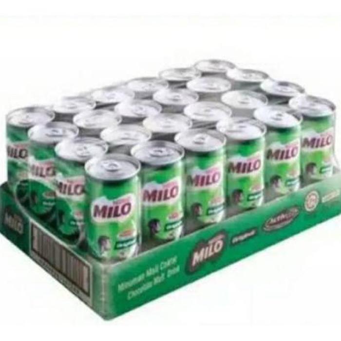 Gambar Best seller Milo Kaleng Can 240ml Susu Coklat 1/2 karton/ Karton isi dari Fikrii24 undefined Tokopedia