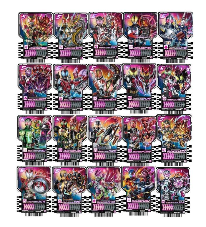 Gambar RIDE CHEMY Card PHASE 01+02 [RT1+RT2-ALL 20/SET] Primary Masked Kamen Rider Kuuga Agito Ryuki 555 Faiz Blade Hibiki Kabuto Den-O Kiva Decade W Double OOO Fourze Wizard Gaim Drive Ghost Ex-Aid Build Zi-O (L) Legend Rare HEISEI Generations BANDAI Gotchard dari Littlebubuhobby undefined Tokopedia