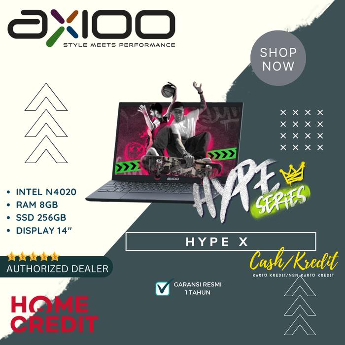 Gambar LAPTOP AXIOO MYBOOK HYPE X INTEL N4020/8GB/256GB/14" MURAH dari HeroK undefined Tokopedia
