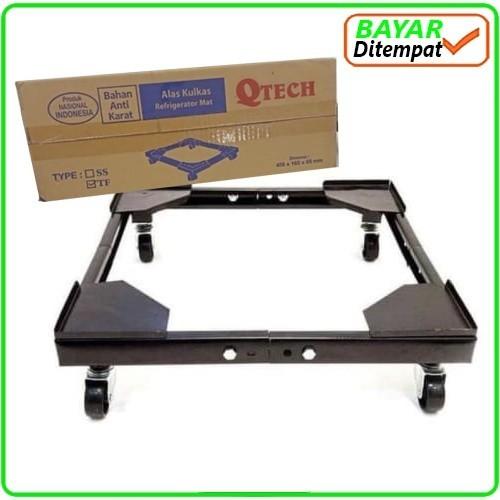 Gambar Roda Alas Kulkas Besi CNX 777 bisa disetel - merek qtech dari lancar jaya electronik_NEW undefined Tokopedia
