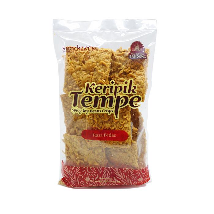 Gambar Keripik tempe tepung crispy gurih/Keripik Tempe Snackzone - Pedas dari Snack Zone Official undefined Tokopedia