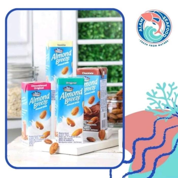 Gambar Best seller Almond Breeze 180ml Susu Almond Susu Non Diary Blue - Coklat 1 karton dari Fikrii24 undefined Tokopedia