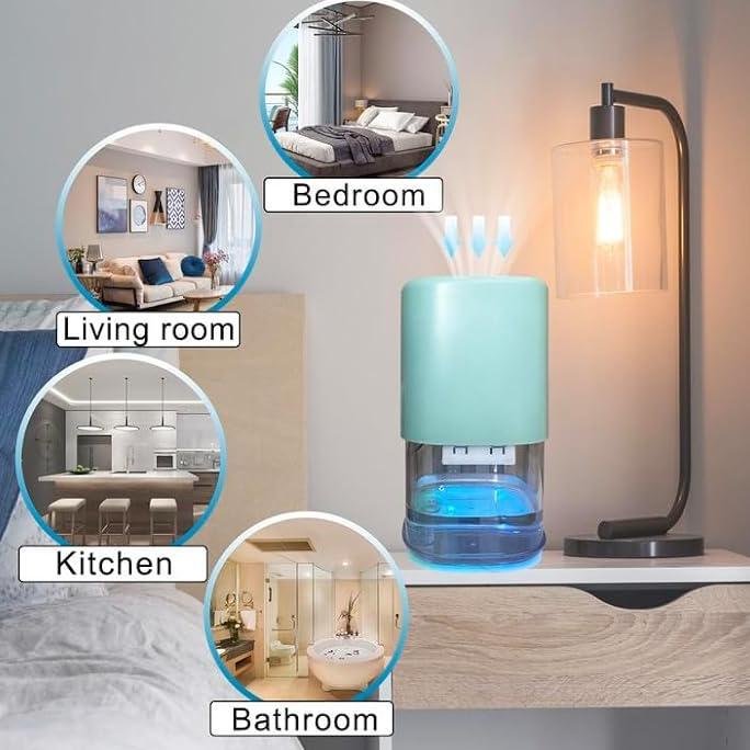 Gambar Small Dehumidifiers 35Oz1200Ml Dehumidifier Mini Dehumidifiers Wi dari Park Sttoree undefined Tokopedia